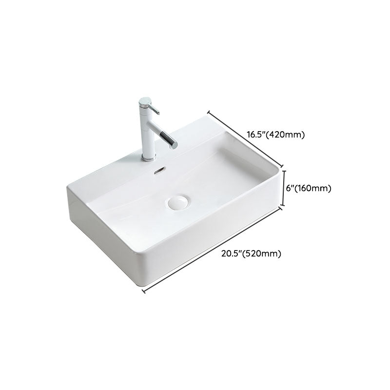 Avtoit | Porcelain Washbasin Modern Simple Wash Bowl Bathroom Sink