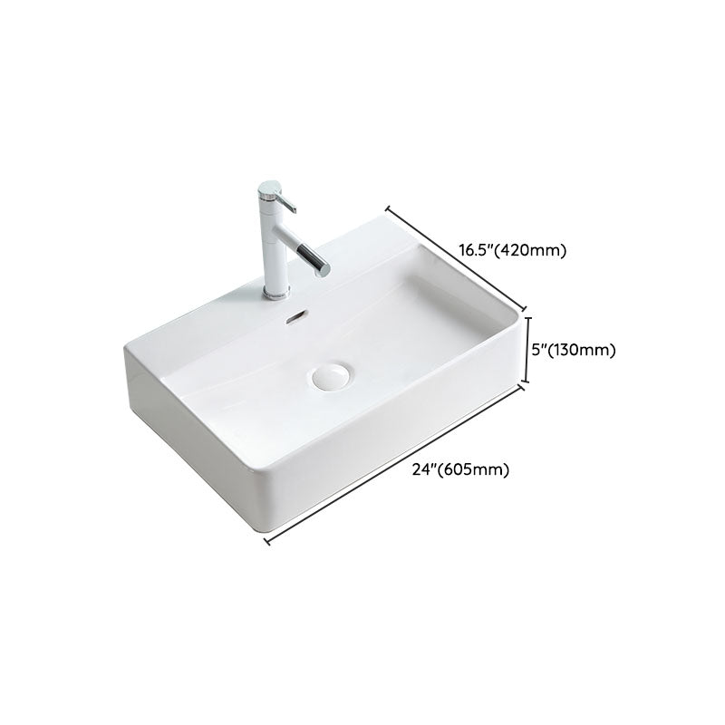 Avtoit | Porcelain Washbasin Modern Simple Wash Bowl Bathroom Sink