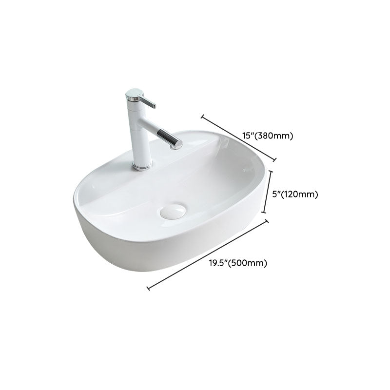 Avtoit | Porcelain Washbasin Modern Simple Wash Bowl Bathroom Sink