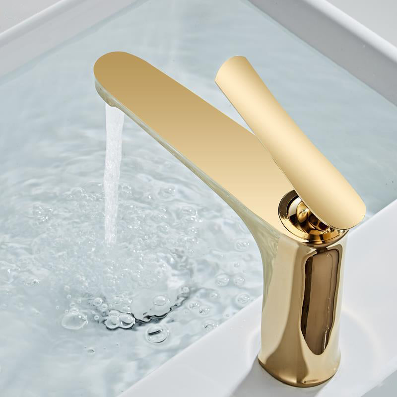 Avtoit | Light Luxury Sink Faucet 6.69" H Modern Brass Sink Faucet