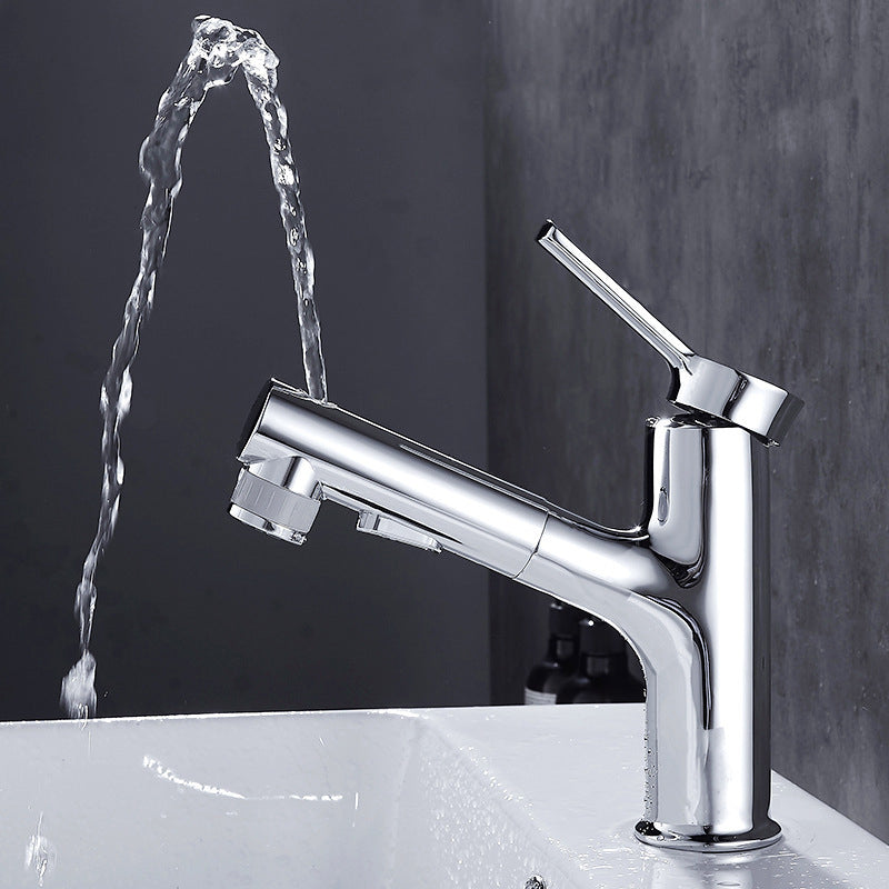 Avtoit | Contemporary sink faucet pull-out basin tap with lever handle