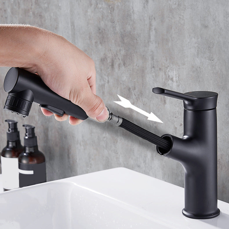 Avtoit | Contemporary sink faucet pull-out basin tap with lever handle