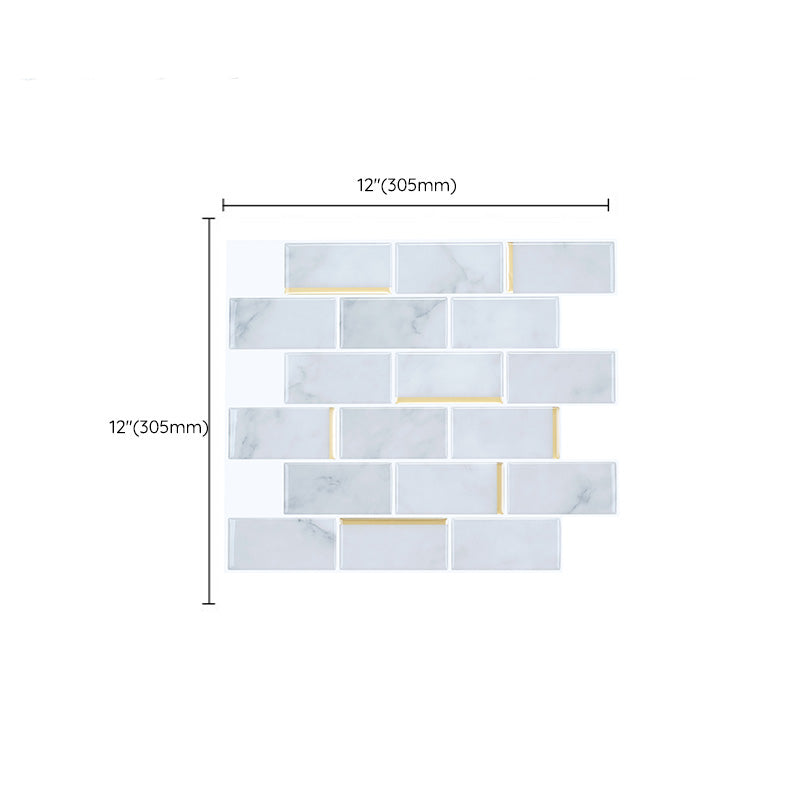 Avtoit | Mosaic tiles for peeling and sticking Modern style wallpaper with square shape