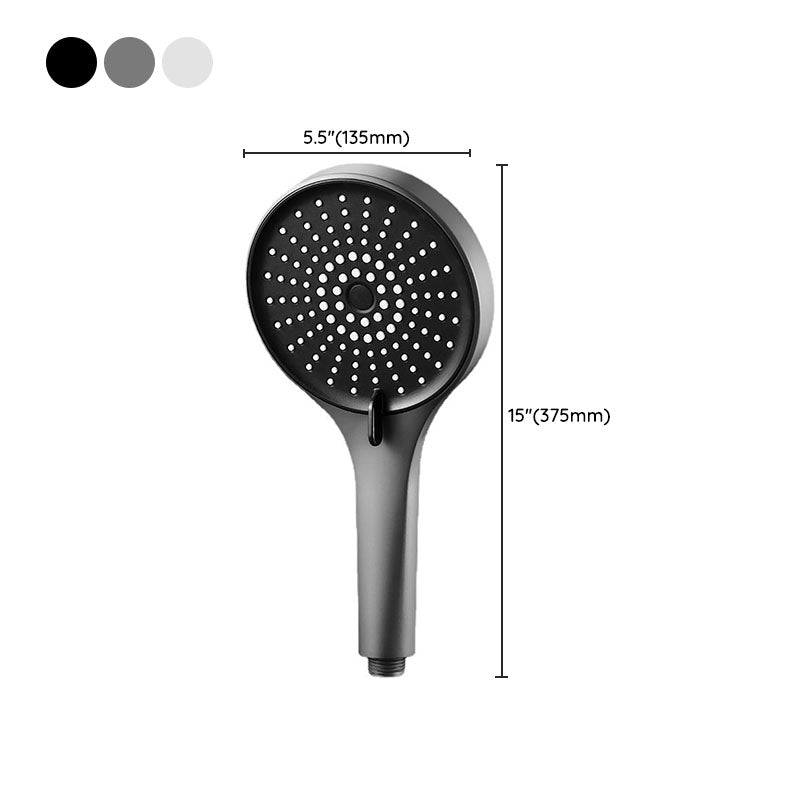 Avtoit | Plastic Hand Shower Round Handheld Showerhead with Self-Cleaning