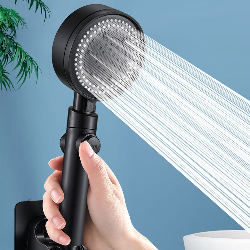 Avtoit | Contemporary Hand Shower Plastic Round Hand Shower with Self-Cleaning