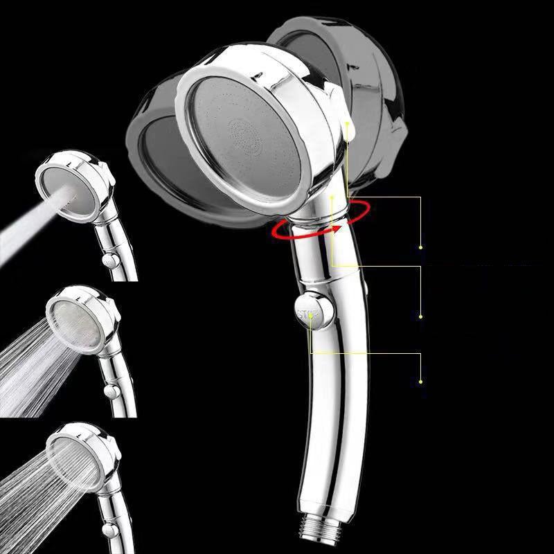 Avtoit | Contemporary Shower Combination Hand Shower Plastic Wall Mount Round Shower Head Combination