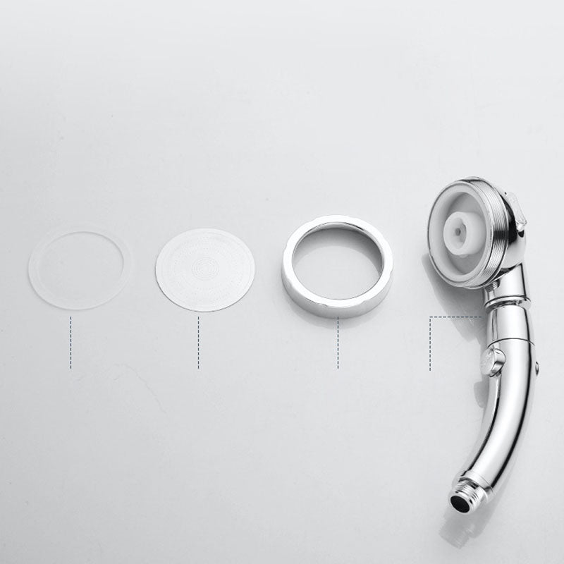 Avtoit | Contemporary Shower Combination Hand Shower Plastic Wall Mount Round Shower Head Combination