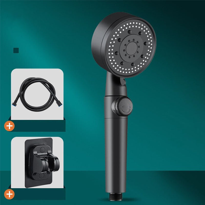 Avtoit | Contemporary Shower Head Combo Hand Shower Plastic Wall Mount Black Shower Head