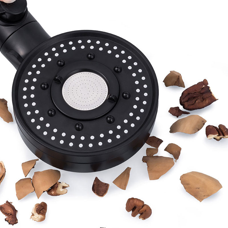 Avtoit | Contemporary Shower Head Combo Hand Shower Plastic Wall Mount Black Shower Head