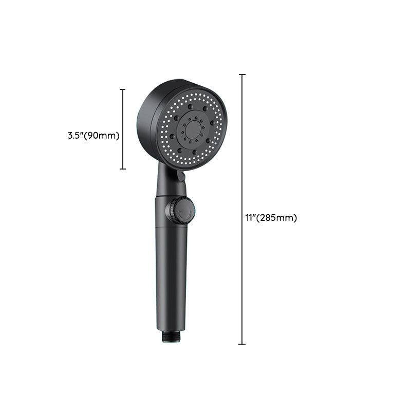 Avtoit | Contemporary Shower Head Combo Hand Shower Plastic Wall Mount Black Shower Head