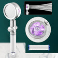 Avtoit | Modern Shower Head Handheld Shower Head Plastic Wall Mount Round Shower Head Combo