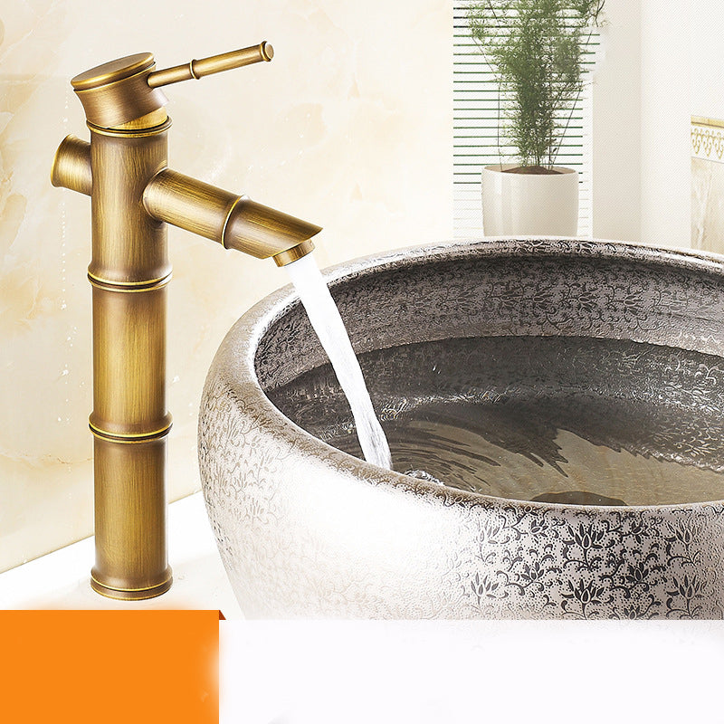 Avtoit | Lever Handle Vessel Faucet Single Hole Basin Faucet Farmhouse Style Sink Faucet