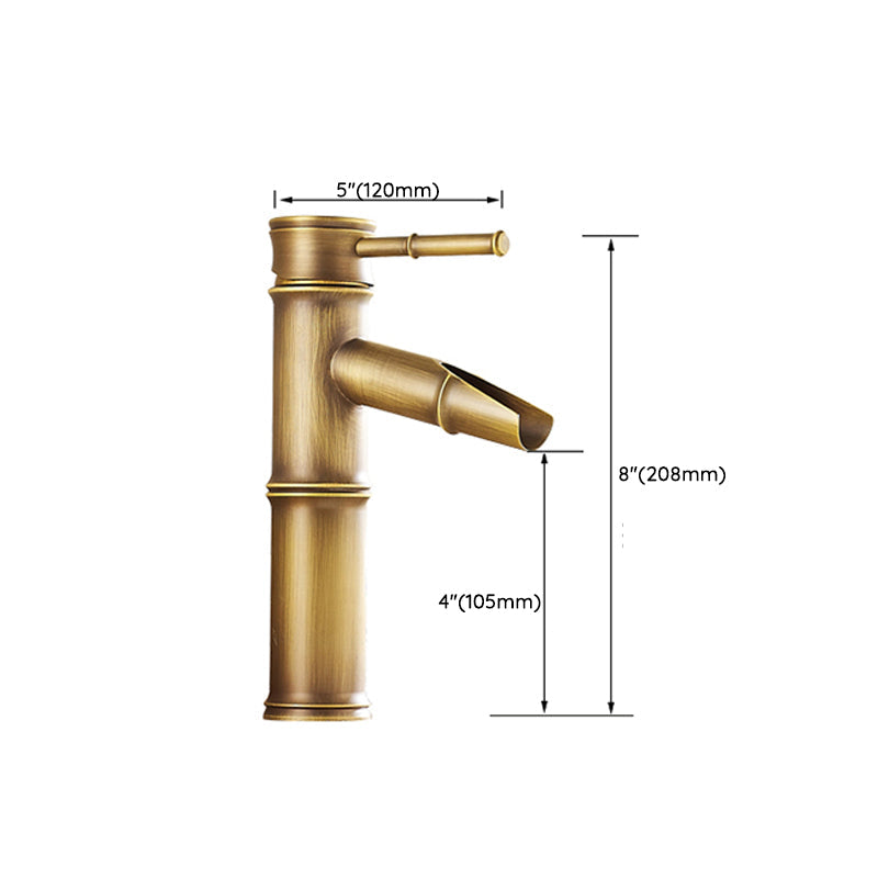 Avtoit | Lever Handle Vessel Faucet Single Hole Basin Faucet Farmhouse Style Sink Faucet