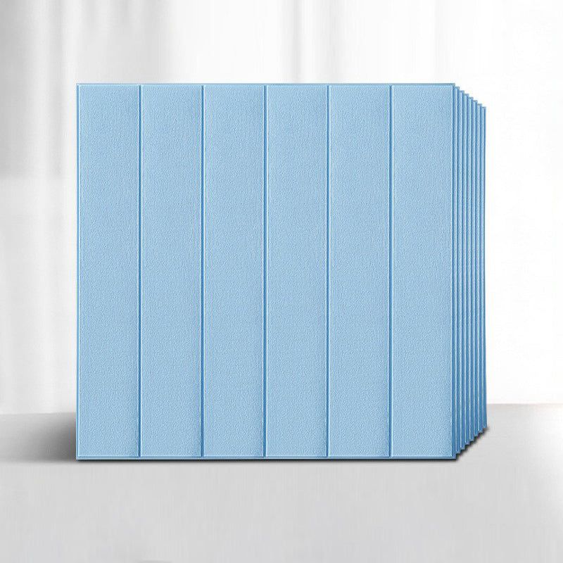 Avtoit | Solid color 3D embossed wall panel waterproof foam interior wall tile