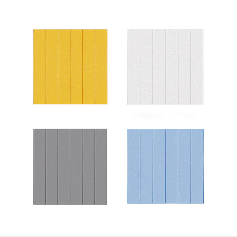 Avtoit | Solid color 3D embossed wall panel waterproof foam interior wall tile