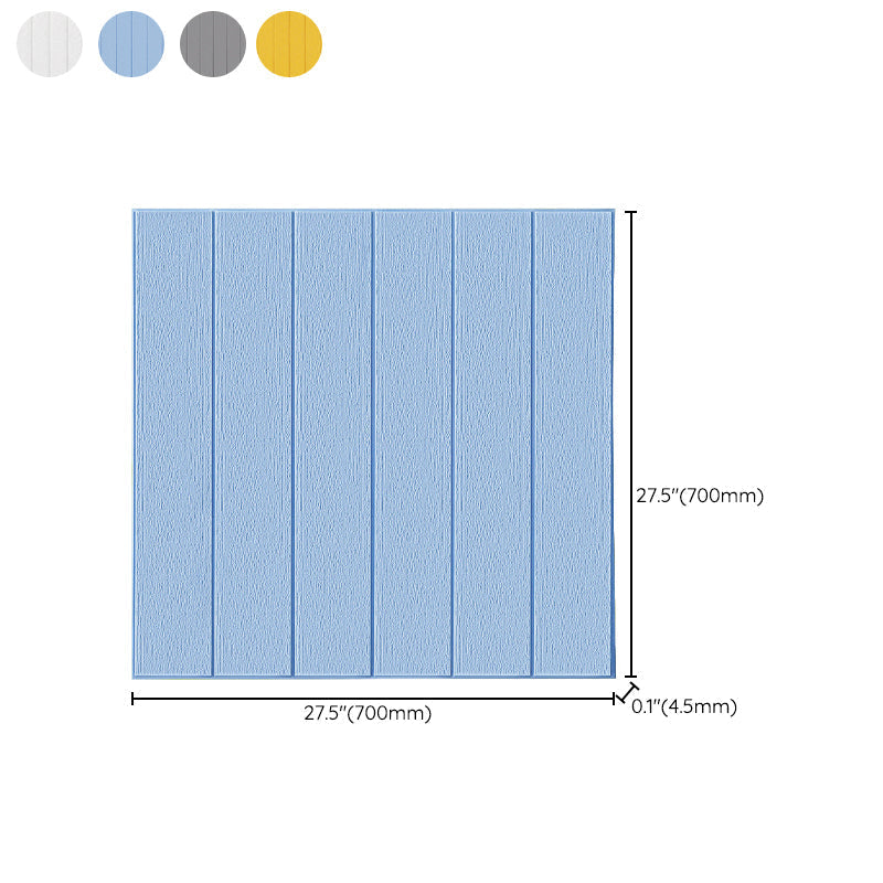 Avtoit | Solid color 3D embossed wall panel waterproof foam interior wall tile