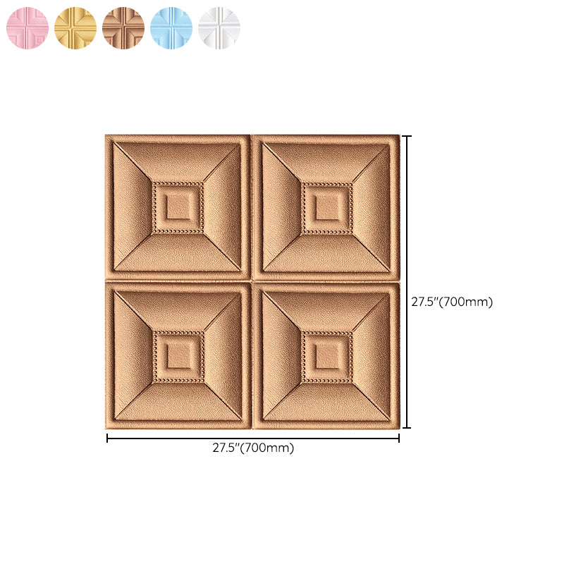 Avtoit | Glam peel and stick wall covering made of foam with 3D embossed panel