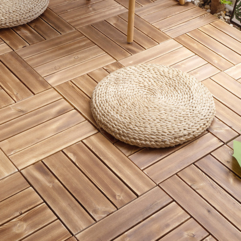Avtoit | Pine Floor Tile Water Repellent Click-Lock Traditional Wood Floor for Living Room