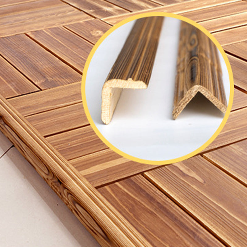 Avtoit | Pine Floor Tile Water Repellent Click-Lock Traditional Wood Floor for Living Room