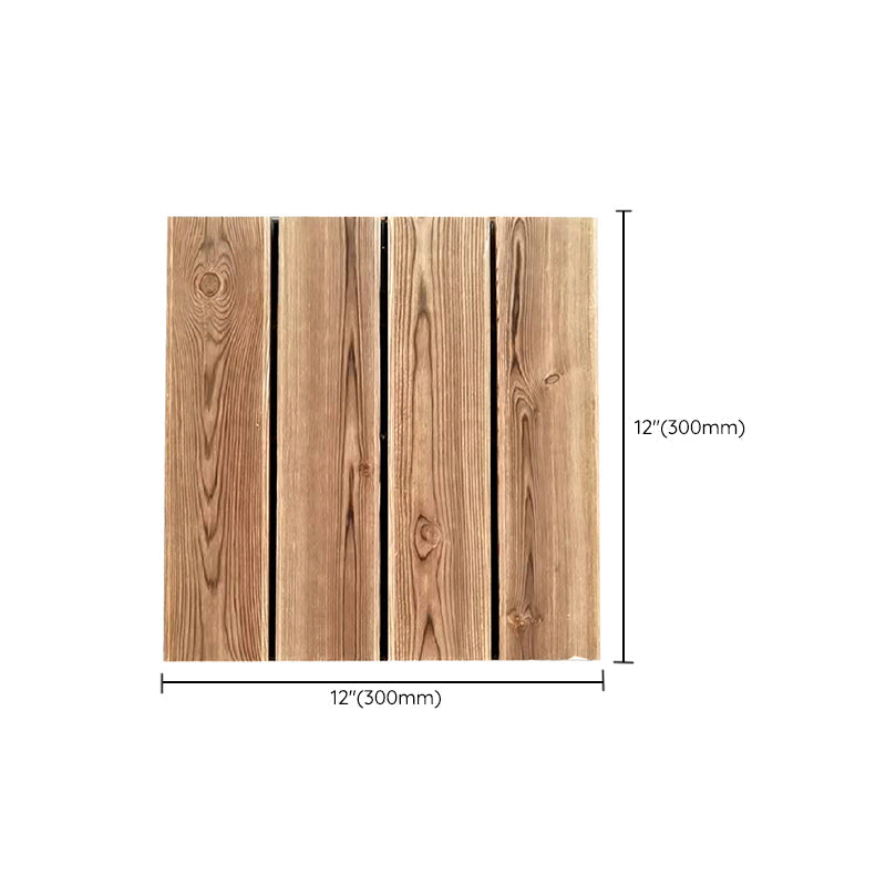 Avtoit | Pine Floor Tile Water Resistant Click-Lock Traditional Wood Floor for Living Room
