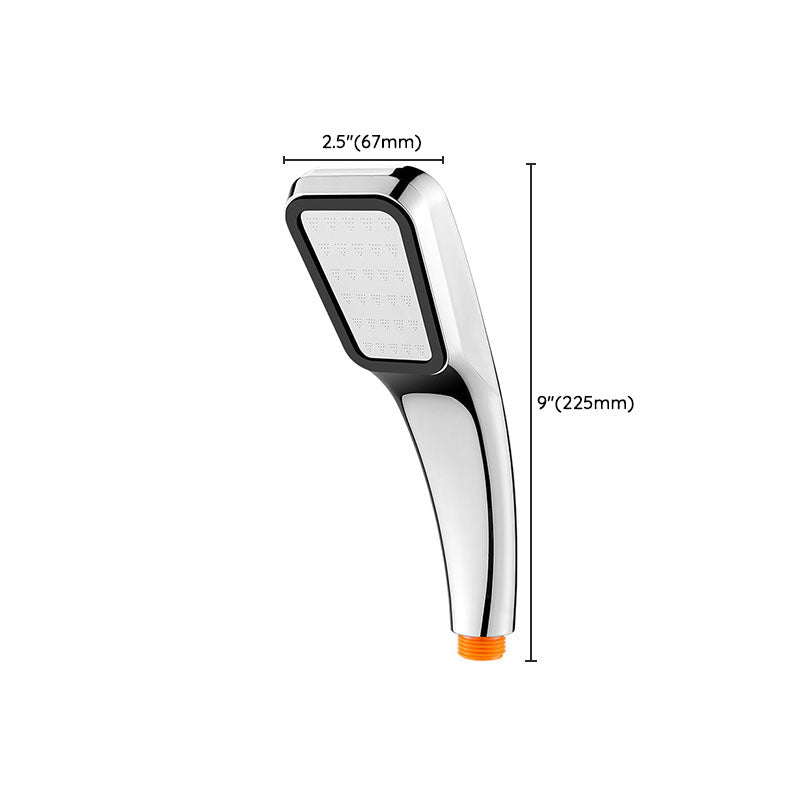 Avtoit | Traditional handheld shower head metal hand shower with square shape