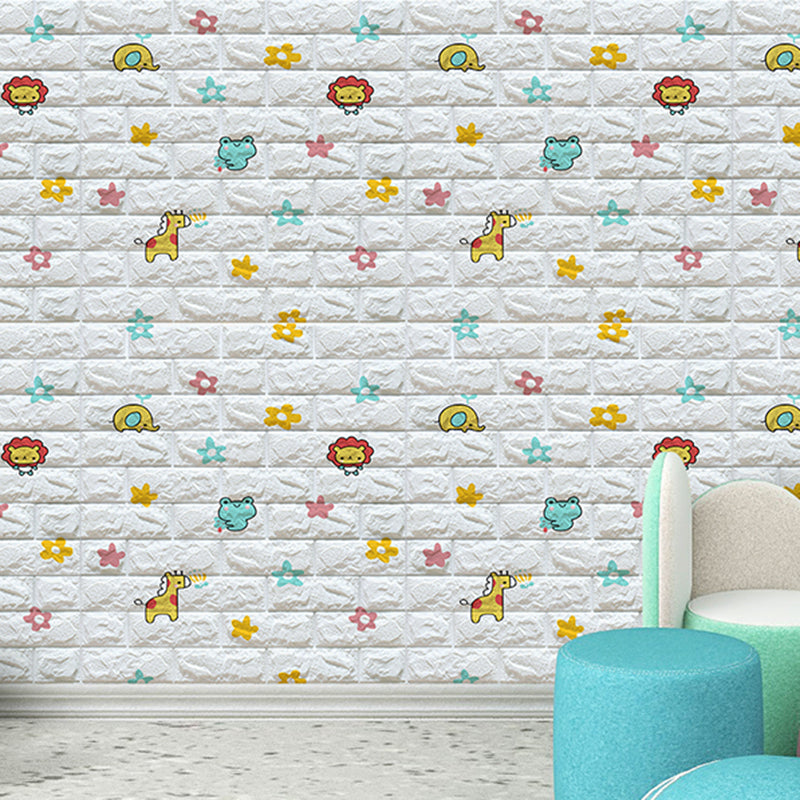 Avtoit | Modern Cartoon Wall Covering Peel and Stick Wall Ceiling for Bedroom