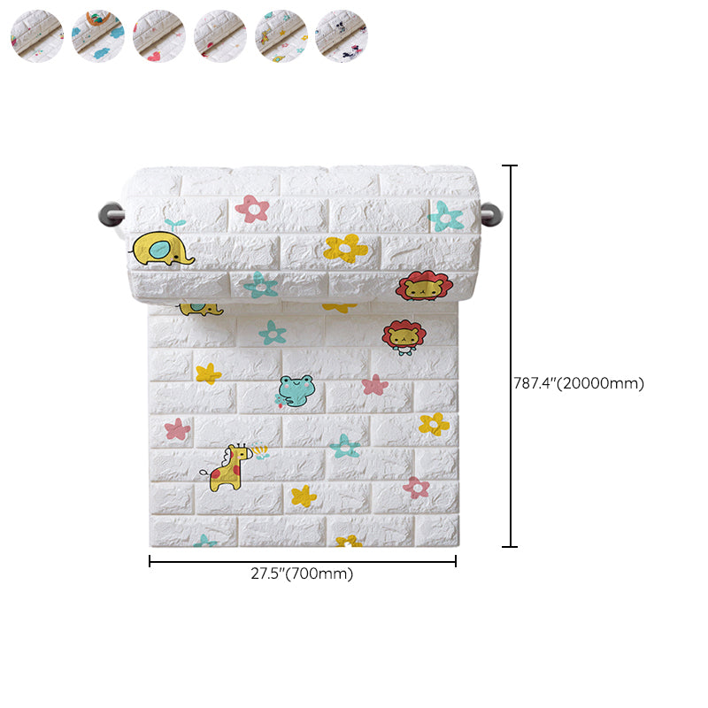 Avtoit | Modern Cartoon Wall Covering Peel and Stick Wall Ceiling for Bedroom