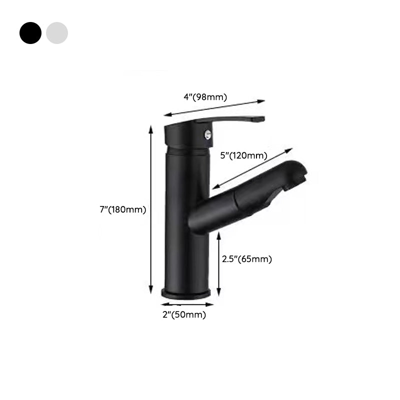 Avtoit | Lever handle faucet Contemporary pull-out faucet for the bathroom