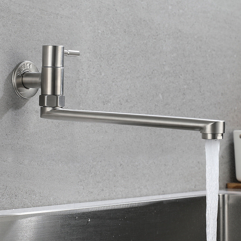Avtoit | Kitchen faucet pot filling valve single handle swivel stainless steel kitchen faucet