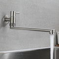 Avtoit | Kitchen faucet pot filling valve single handle swivel stainless steel kitchen faucet