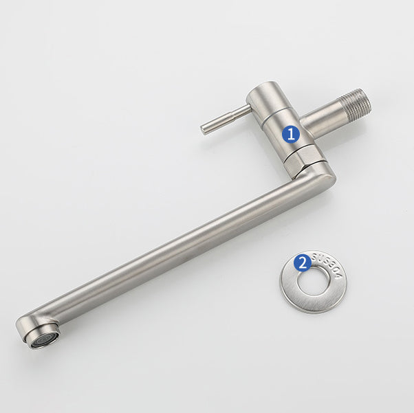 Avtoit | Kitchen faucet pot filling valve single handle swivel stainless steel kitchen faucet