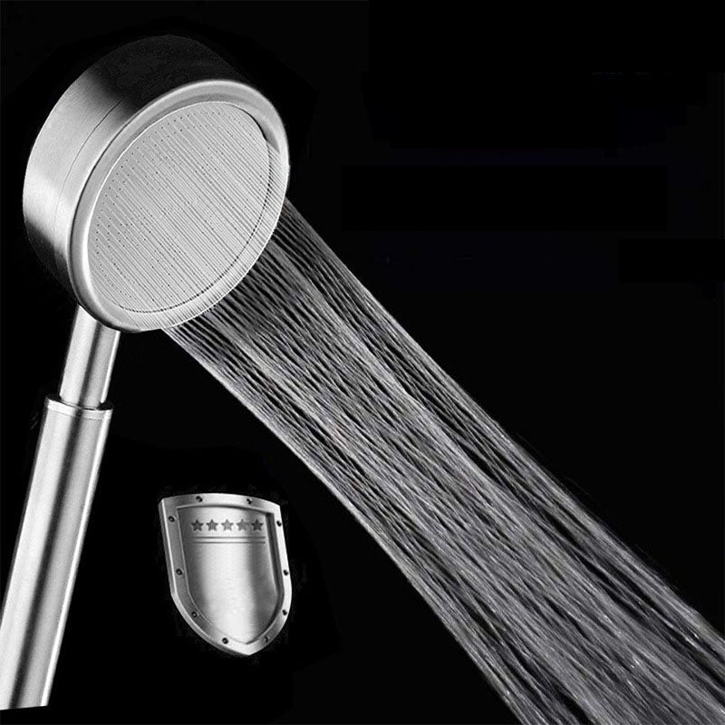 Avtoit | Classic Shower Head Round Metal Handheld Shower Head in Silver