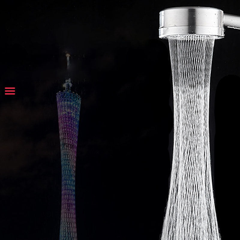 Avtoit | Classic Shower Head Round Metal Handheld Shower Head in Silver