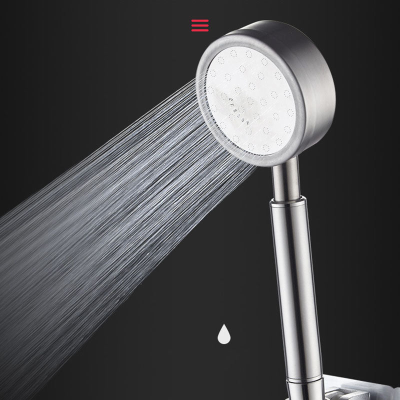 Avtoit | Classic Shower Head Round Metal Handheld Shower Head in Silver