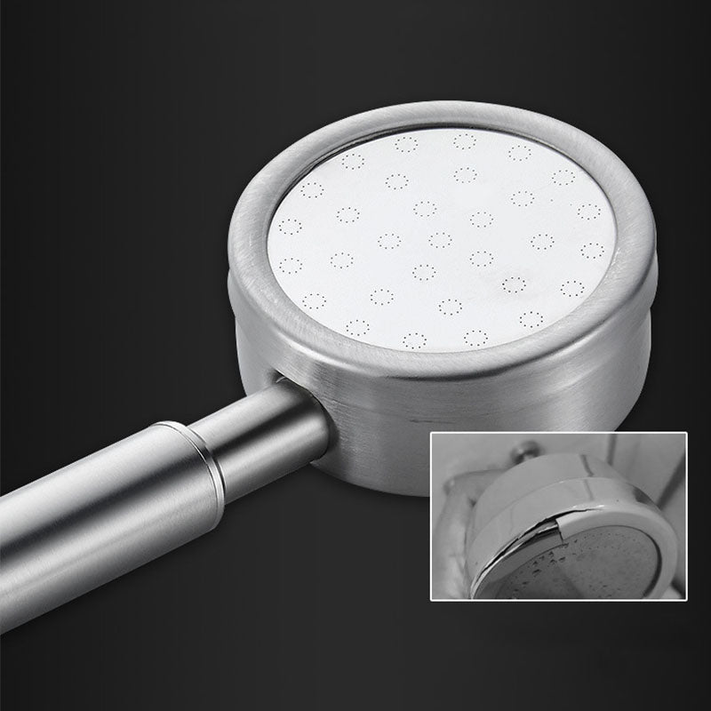 Avtoit | Classic Shower Head Round Metal Handheld Shower Head in Silver