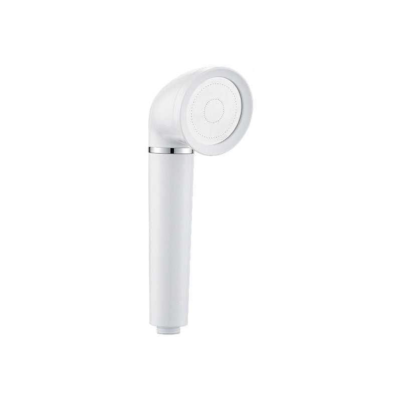 Avtoit | White round shower head plastic supercharged hand shower