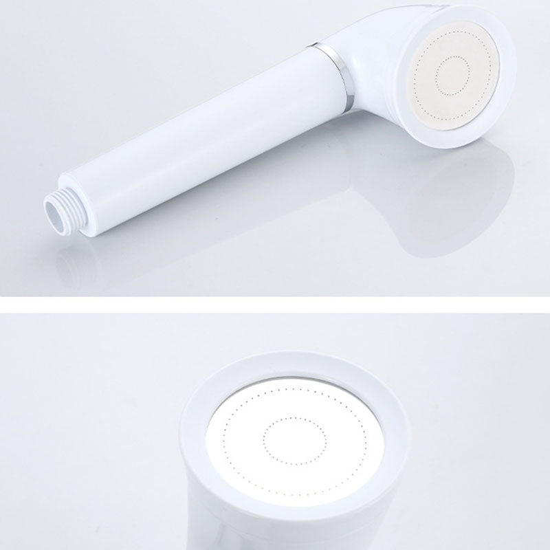 Avtoit | White round shower head plastic supercharged hand shower