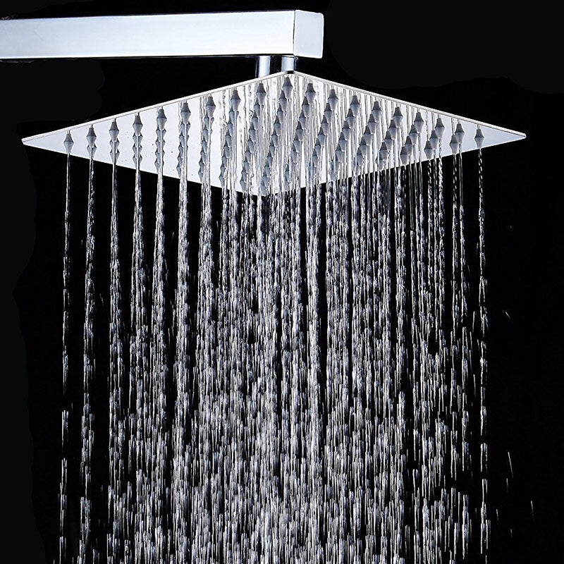 Avtoit | Showerhead Square Wall Mounted Rain Spray Stainless Steel Showerhead