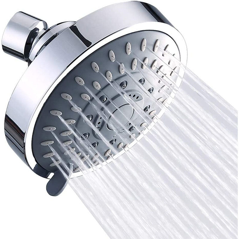 Avtoit | Modern Shower Head Self-Cleaning Standard Round Shower Heads in Silver