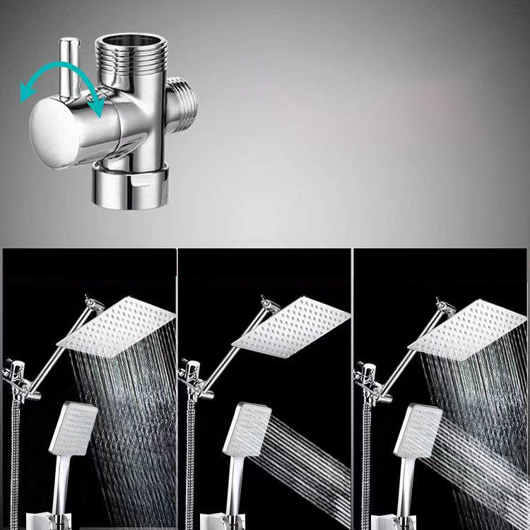 Avtoit | Classic Dual Shower Head Water-efficient Square Metal Dual Shower Head