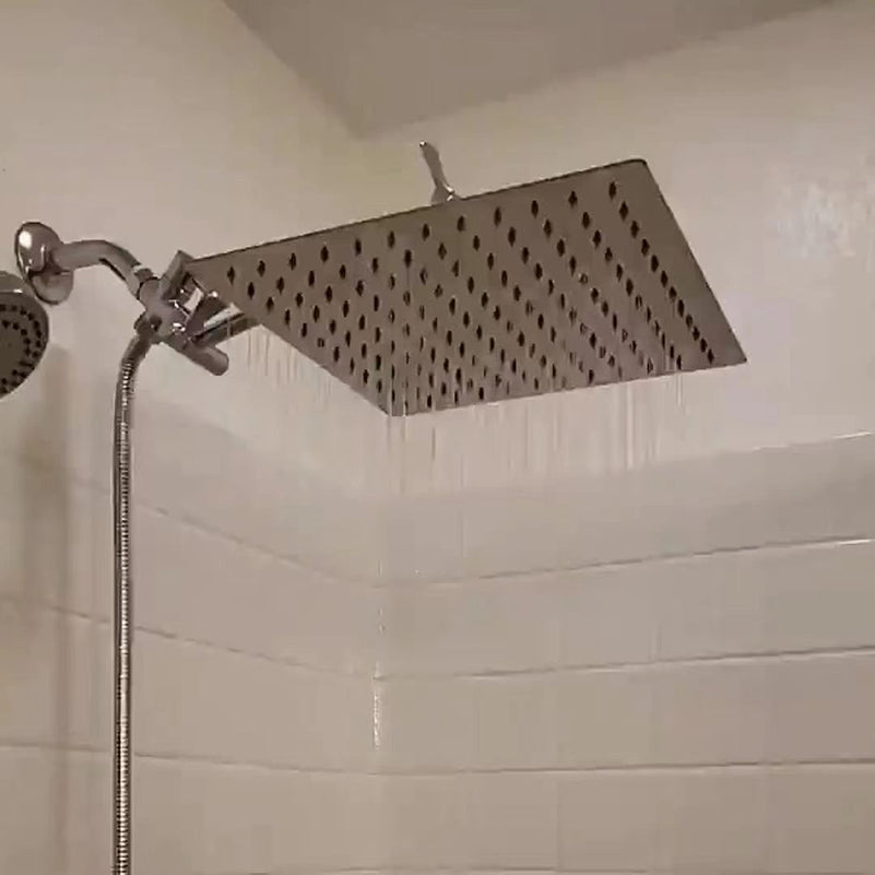 Avtoit | Classic Dual Shower Head Water-efficient Square Metal Dual Shower Head