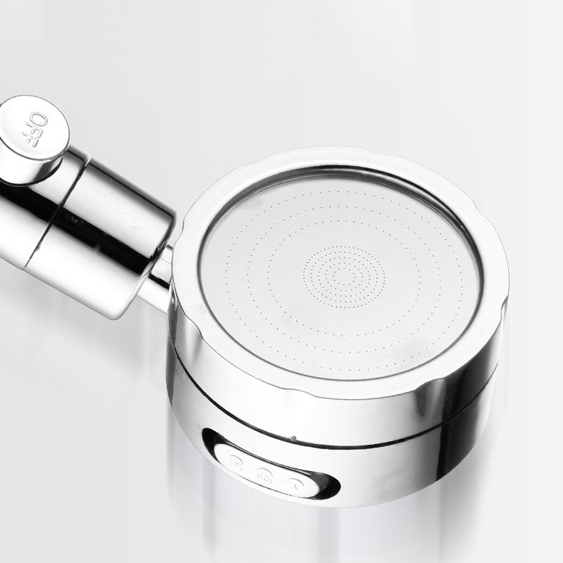 Avtoit | Adjustable Water Flow Showerhead Solid Color 3 Settings Round Handheld Shower