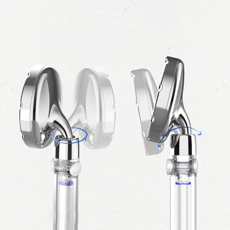 Avtoit | Silver Hand Shower Standard Round Showerhead Combo