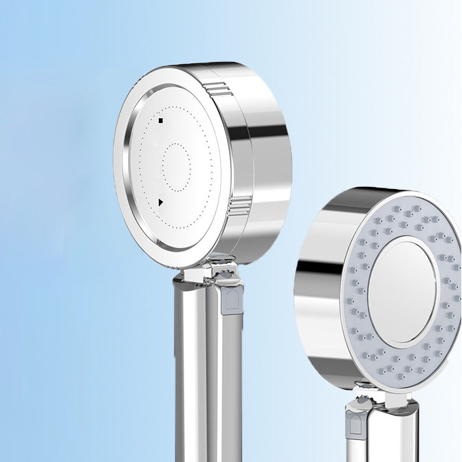 Avtoit | Metal Shower Heads Round Handheld Adjustable Shower Heads with Self-Cleaning