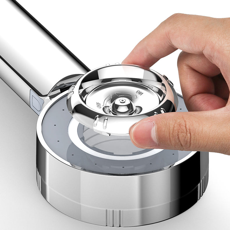 Avtoit | Metal Shower Heads Round Handheld Adjustable Shower Heads with Self-Cleaning