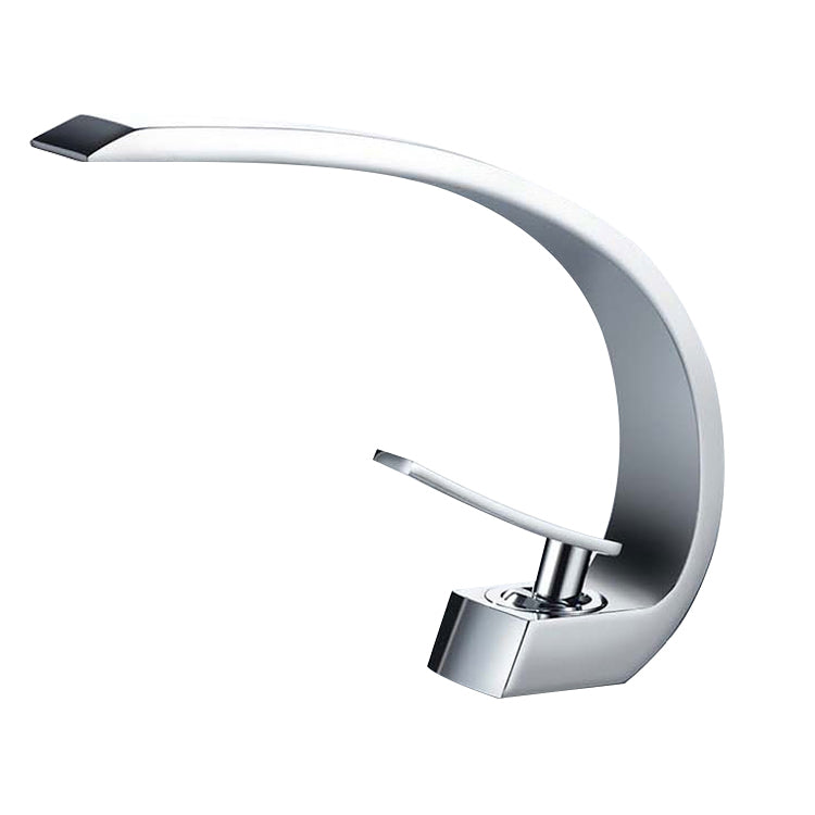 Avtoit | Waterfall Spout Widespread Faucet Modern Lever Handles Faucet