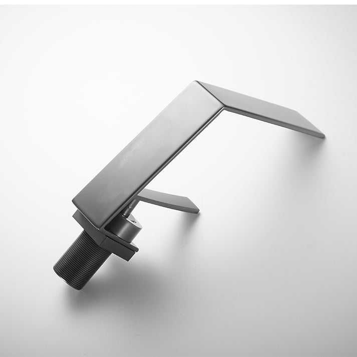 Avtoit | Metal Waterfall Spout Sink Faucet Lever Handles Vessel Sink Faucet