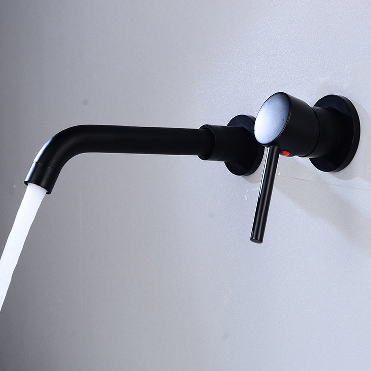 Avtoit | Lever handles Wall-mounted bathroom faucet High-arch sink faucet