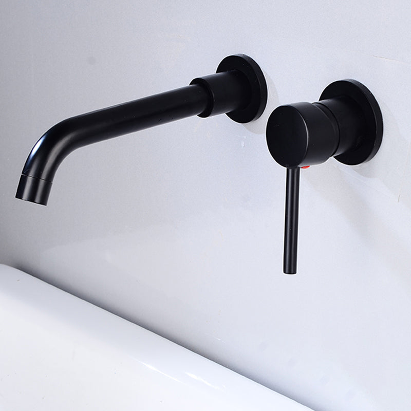 Avtoit | Lever handles Wall-mounted bathroom faucet High-arch sink faucet