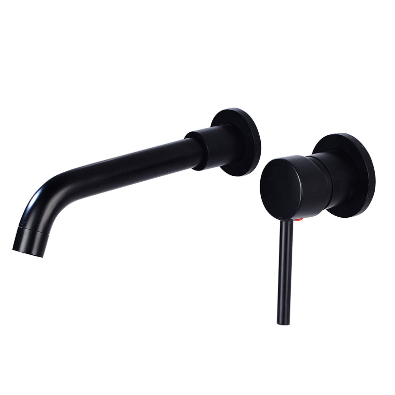 Avtoit | Lever handles Wall-mounted bathroom faucet High-arch sink faucet